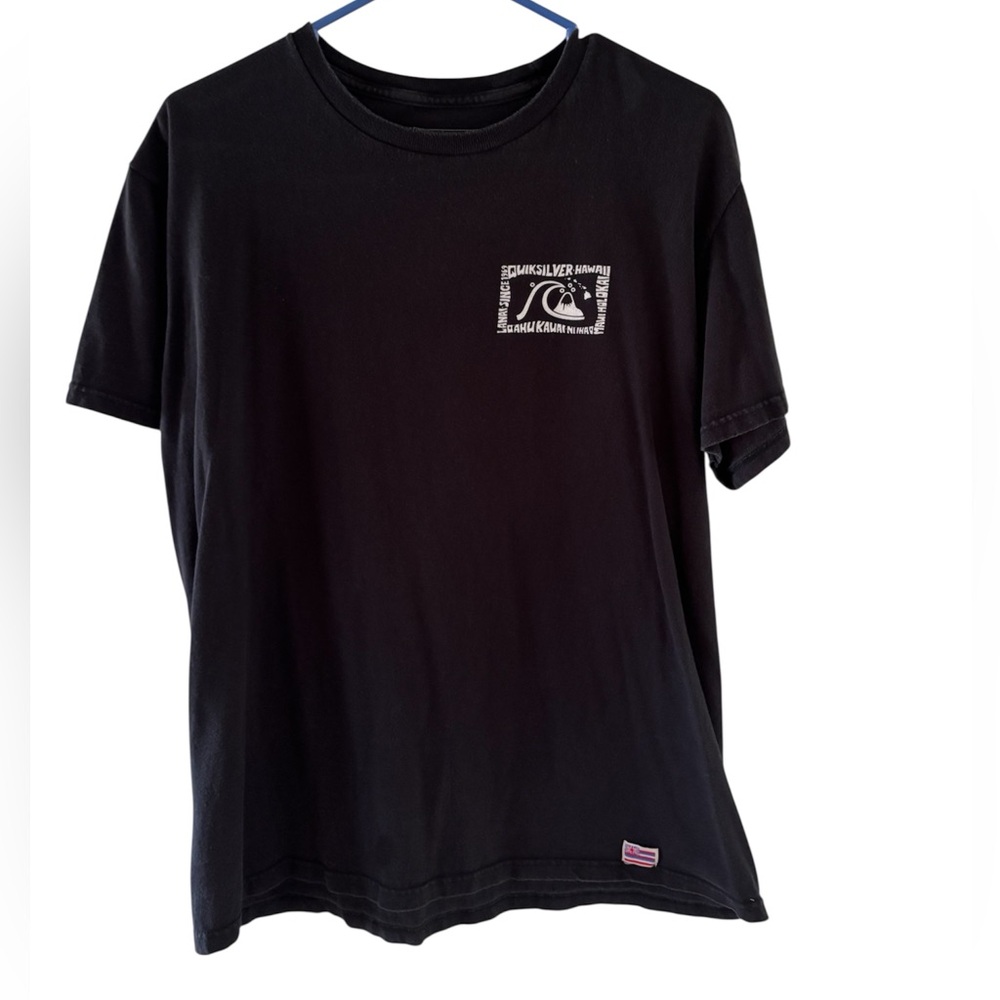 Quiksilver Black Short Sleeve Tee